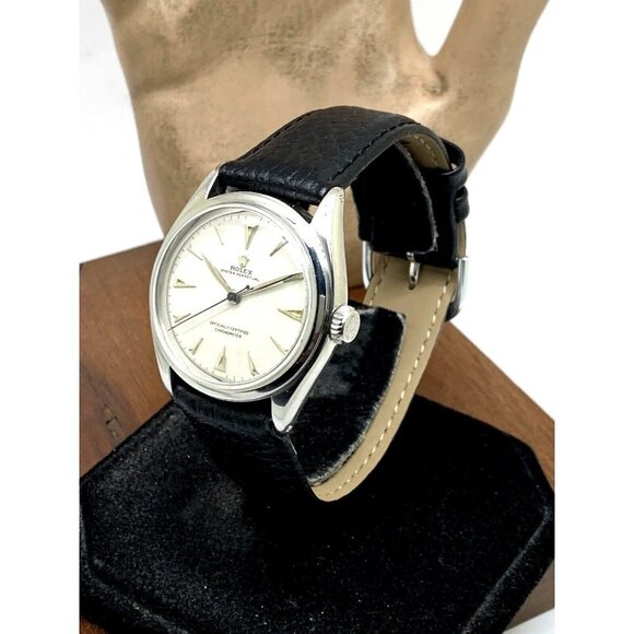 Rolex Oyster Perpetual 6084 Chronometer Men's Watch Swiss Automatic Vint… - Picture 2 of 15